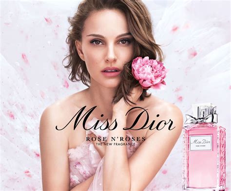 Natalie Portman for Miss Dior Rose N’Roses, the new fragrance